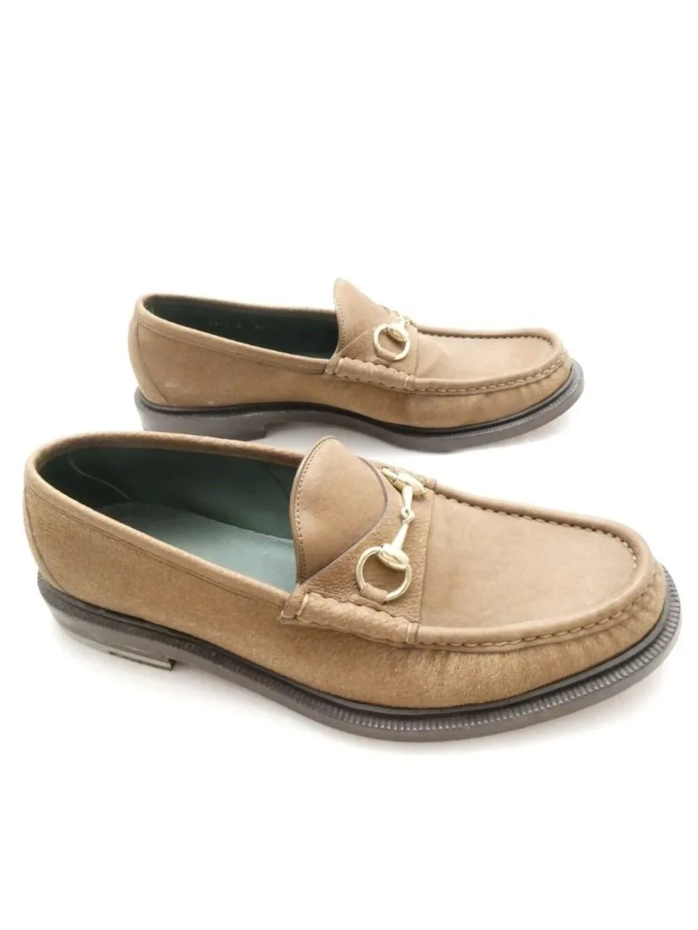Gucci Horsebit Loafers Shoes Flat 7.5
